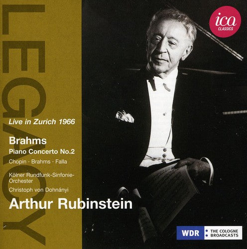 Rubinstein: Live in Zurich 1966