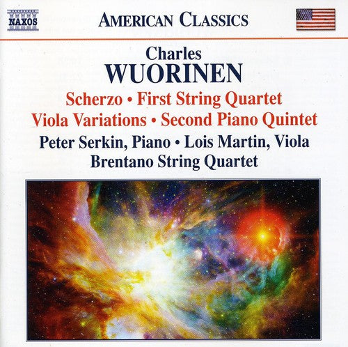 Wuorinen: Scherzo - String Quartet No. 1 - Viola Variations