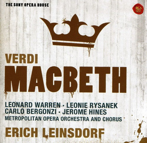 MACBETH - SONY OPERA HOUSE