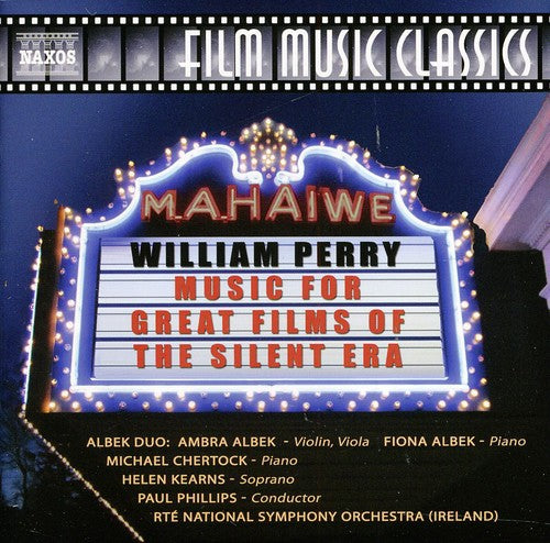 Perry: Music For Great Films Of The Silent Era, Vol. 1  Albek, A., Albek, F., Kearns, Chertock, Rté National Symphony Orchestra, Phillips