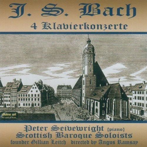 Bach: 4 Klavierkonzerte / Seivewright, Scottish Baroque Soloists