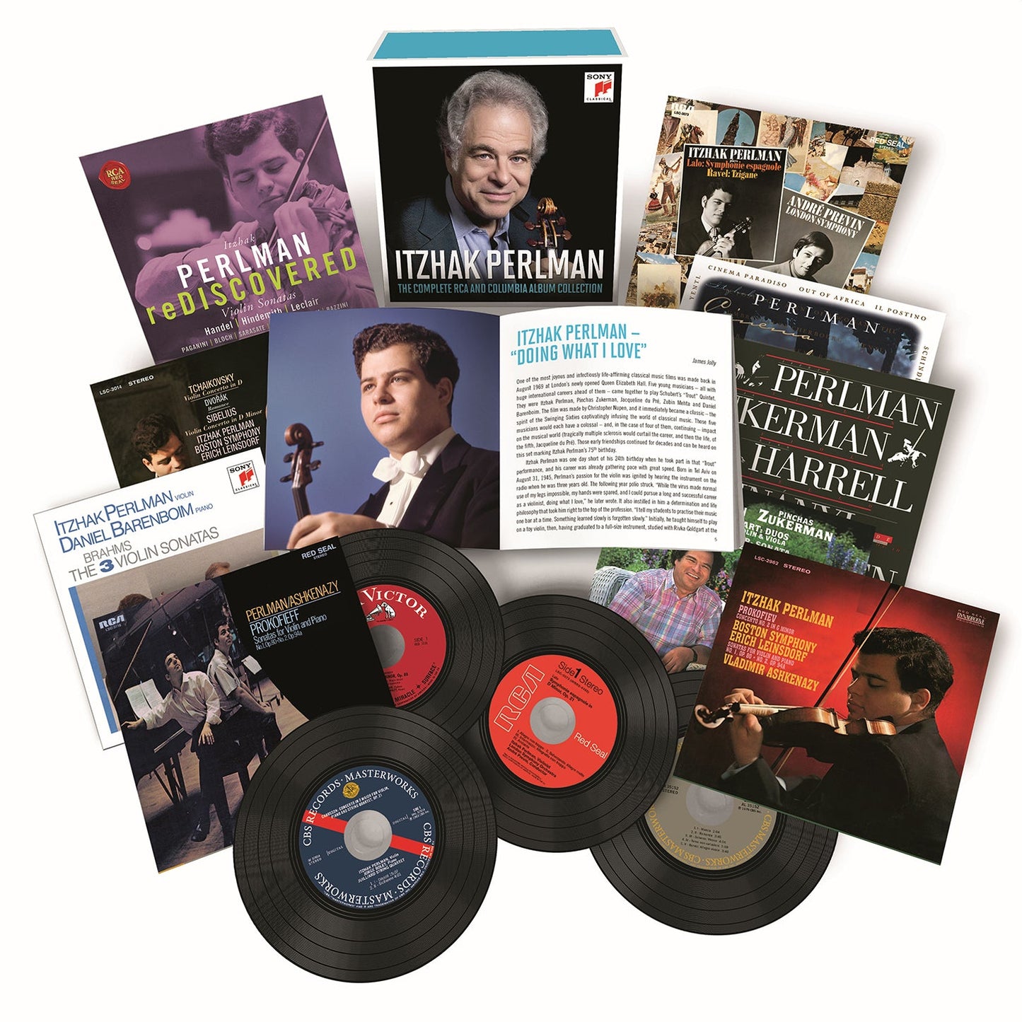Itzhak Perlman - The Complete RCA and Columbia Album Collection [18 CDs]
