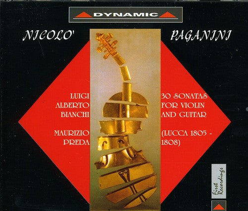 Paganini, N.: 36 Sonatas for Violin and Guitar, "Lucca Sonat
