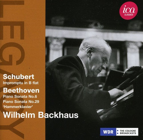 Schubert: Impromptu in B flat - Beethoven: Piano Sonatas Nos