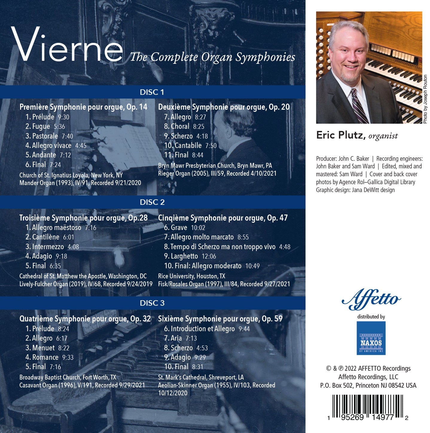 Vierne: The Complete Organ Symphonies
