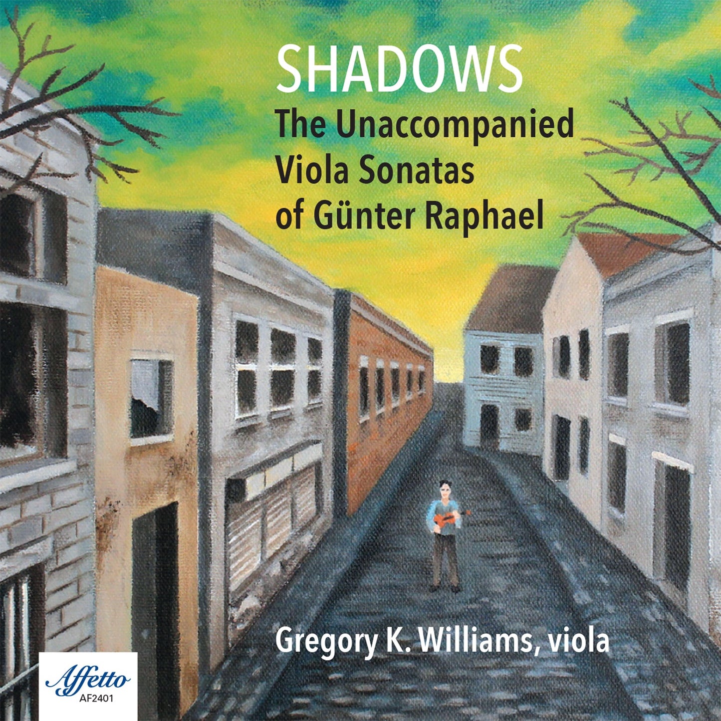 Shadows: Günter Raphael's Unaccompanied Viola Sonatas / Williams