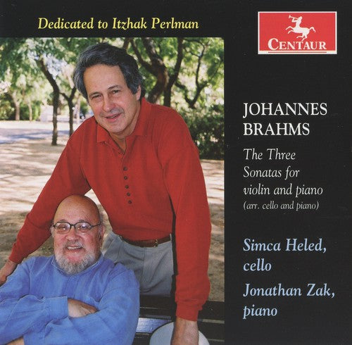 Brahms: The Three Sonatas for violin and piano (arr. cello a