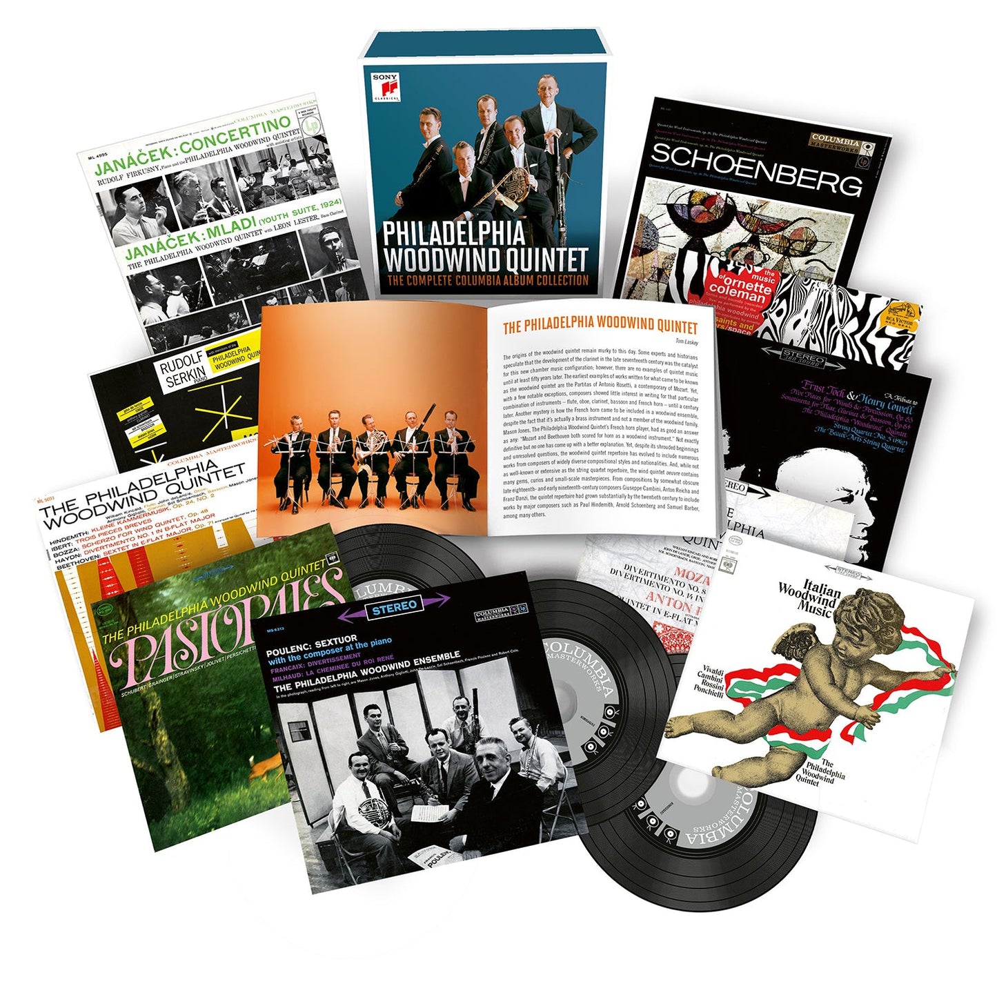 Complete Columbia Album Collection / Philadelphia Woodwind Quintet [12 CDs]