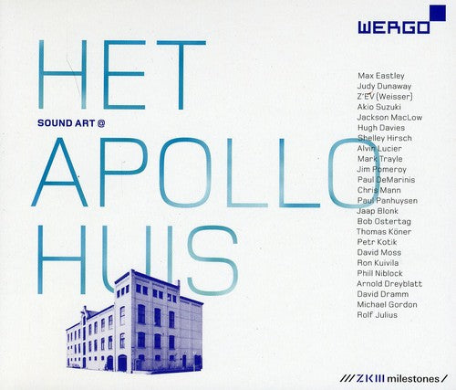 SOUND ART @ HET APOLLOHUIS