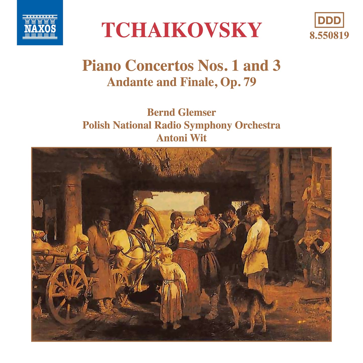 TCHAIKOVSKY: Piano Concertos Nos. 1 and 3