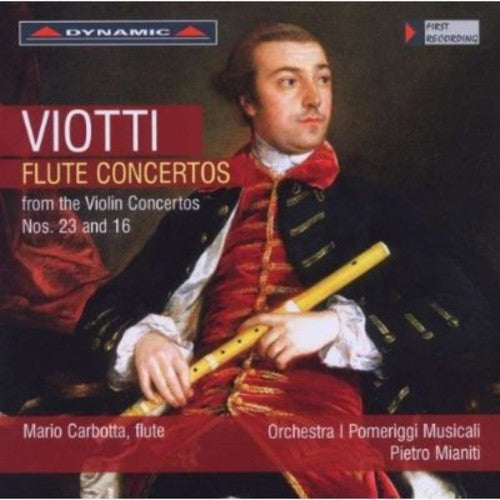 Viotti: Flute Concertos from the Violin Concertos Nos. 23 an