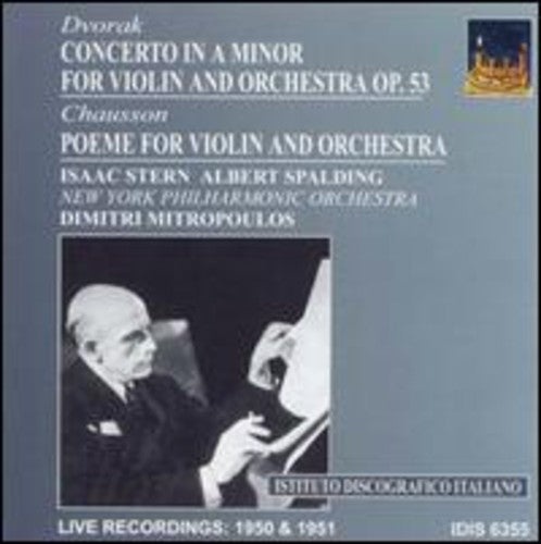 DVORAK, A.: Violin Concerto, Op. 53 / CHAUSSON, E.: Poeme (M