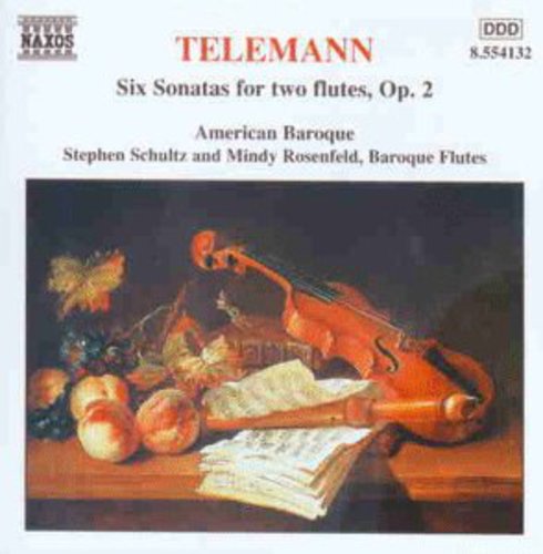 TELEMANN: 6 Sonatas for Two Flutes without Bass