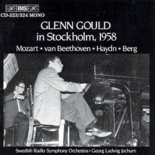 GOULD PLAYS THE PIANO IN STOCKHOLM, 1958