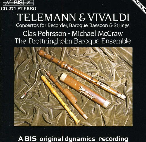 TELEMANN / VIVALDI: Concertos for Recorder and Bassoon