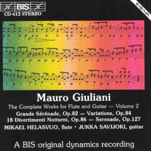 Giuliani: Complete Works for Flute and Guitar, Vol. 2