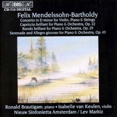 MENDELSSOHN, Felix: Concerto for Violin, Piano and String Or