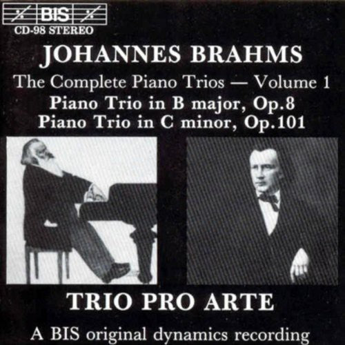BRAHMS: Piano Trios, Vol. 1
