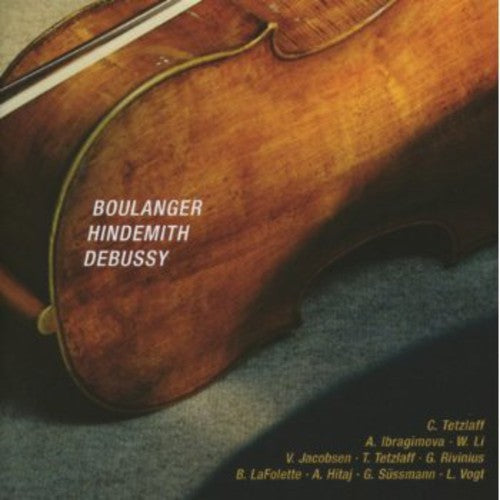 Boulanger - Hindemith - Debussy