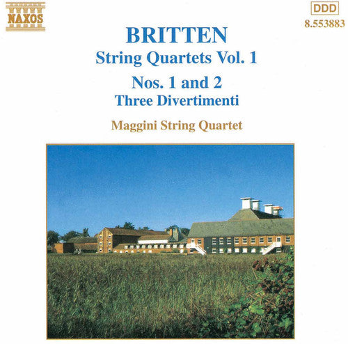 Britten: String Quartets Nos. 1 & 2 - 3 Divertimenti