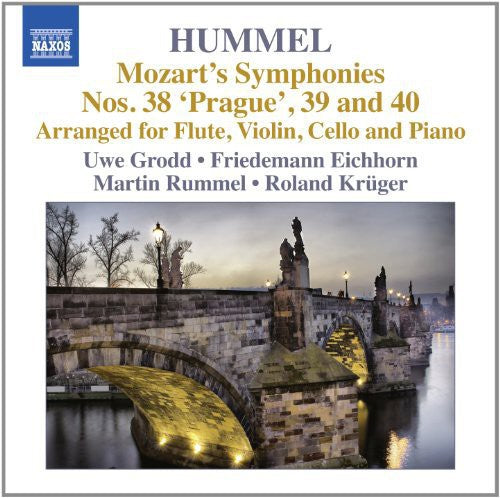 Mozart: Symphonies Nos. 38, 39, 40 (arr. Hummel)