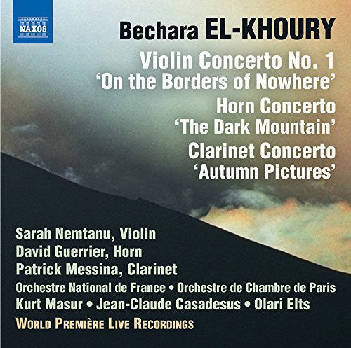 El-Khoury: Concerti for Violin, Horn & Clarinet (Live)