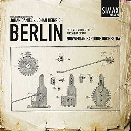 Johan Daniel & Johan Heinrich Berlin: Sinfonias
