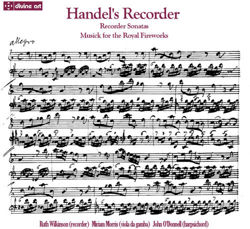 Handel's Recorder / Wilkinson, O'Donnell, Morris