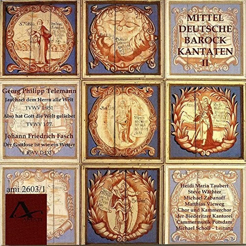 MITTELDEUTSCHE BAROCKKANTATEN