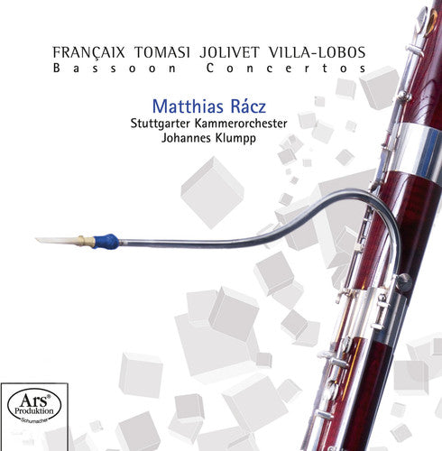 Françaix, Tomasi, Jolivet & Villa-Lobos: Bassoon Concertos