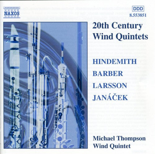 HINDEMITH / BARBER / LARSSON / JANACEK: Wind Quintets