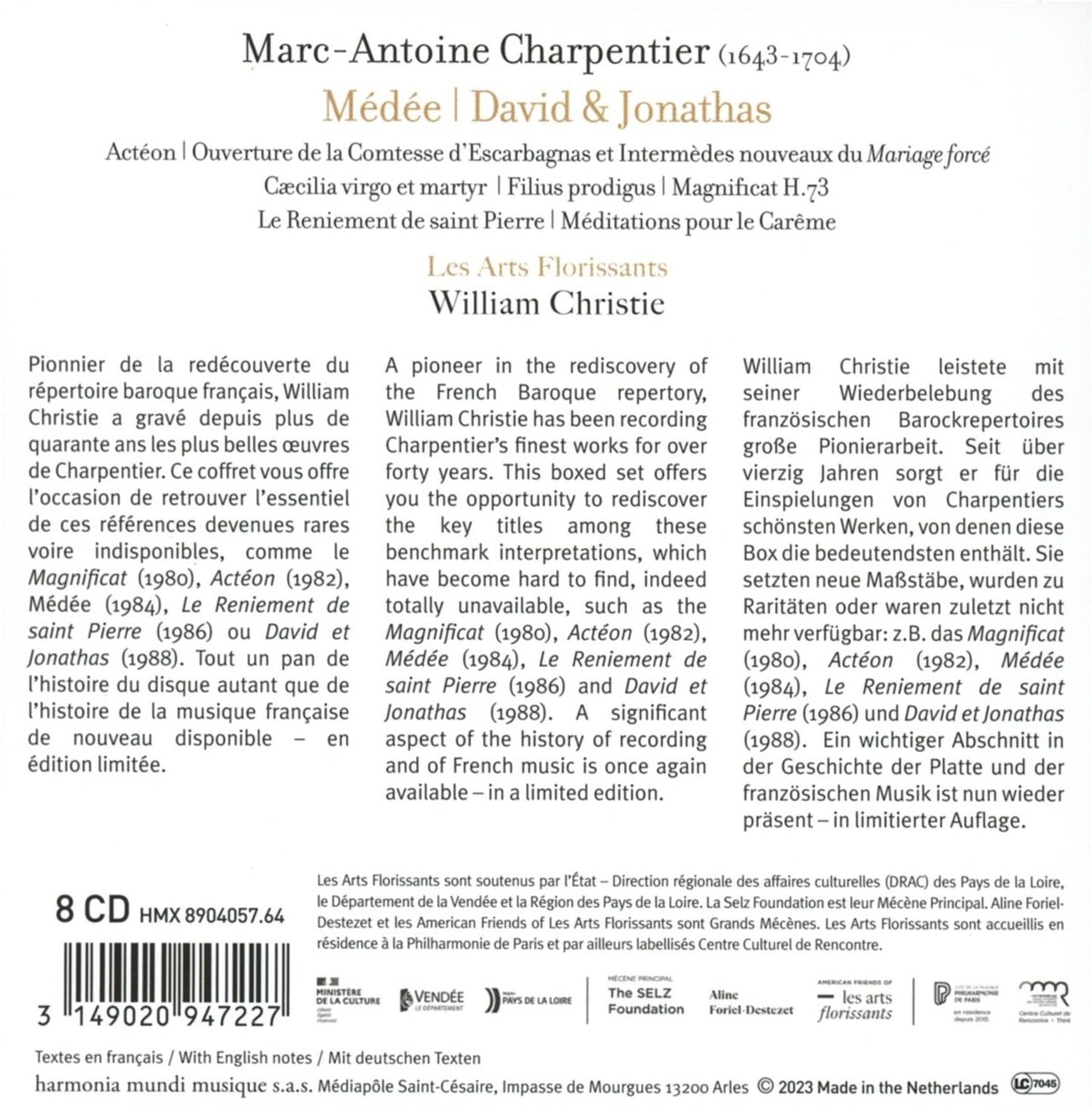 Charpentier Box Set