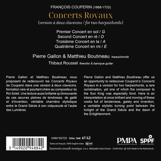 COUPERIN: CONCERTS ROYAUX