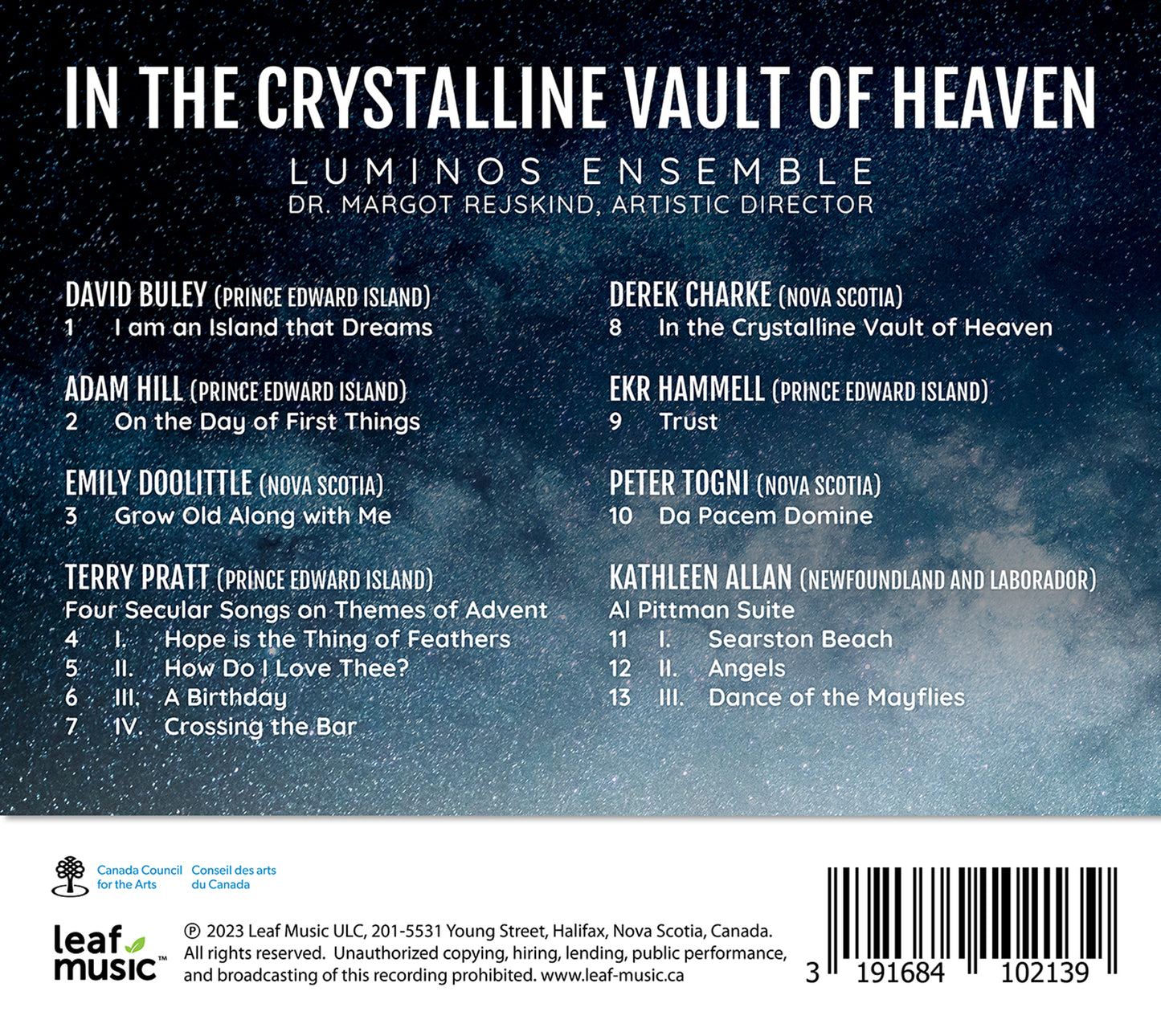 In the Crystalline Vault of Heaven / Luminos Ensemble