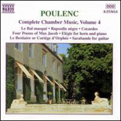 Poulenc: Bal Masque (Le) / Rapsodie Negre / Élégie