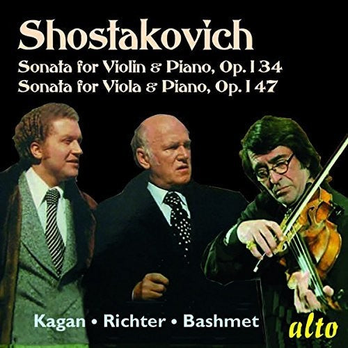 Shostakovich: Violin & Viola Sonatas / Kagan, Richter, Bashmet