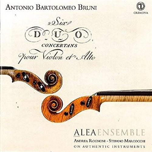 Bruni: 6 Duo concertants pour violon et alto