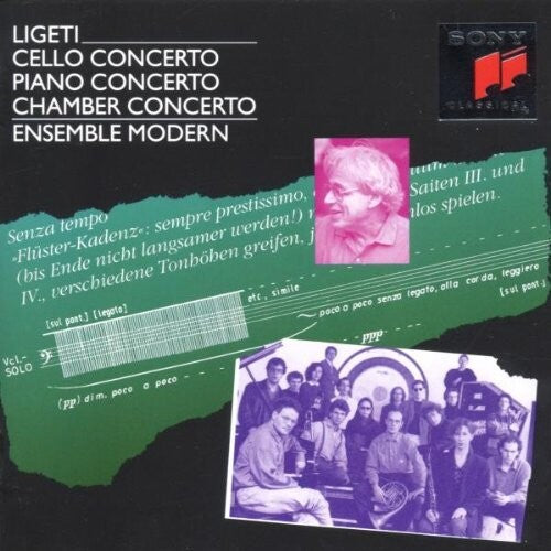 LIGETI: CELLO CONCERTO, PIANO
