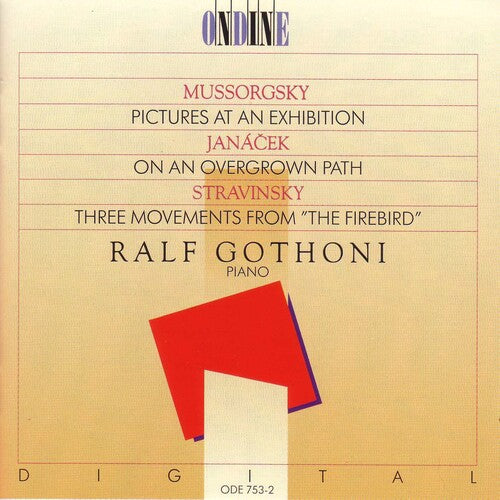 Piano Recital: Gothoni, Ralf - MUSSORGSKY, M.P. / JANACEK, L