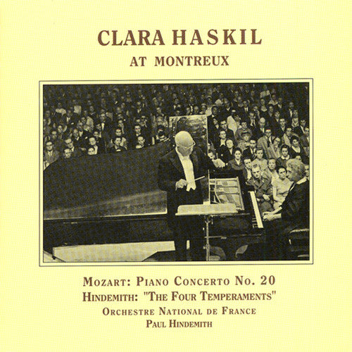 MOZART: Piano Concerto No. 20 / HINDEMITH: 4 Temperaments (H