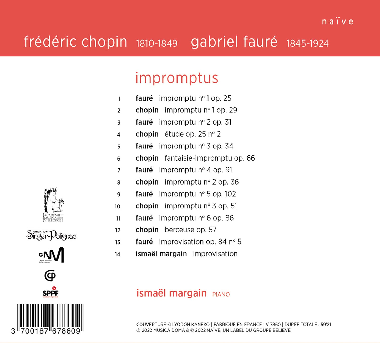 Chopin & Faure: Impromptus