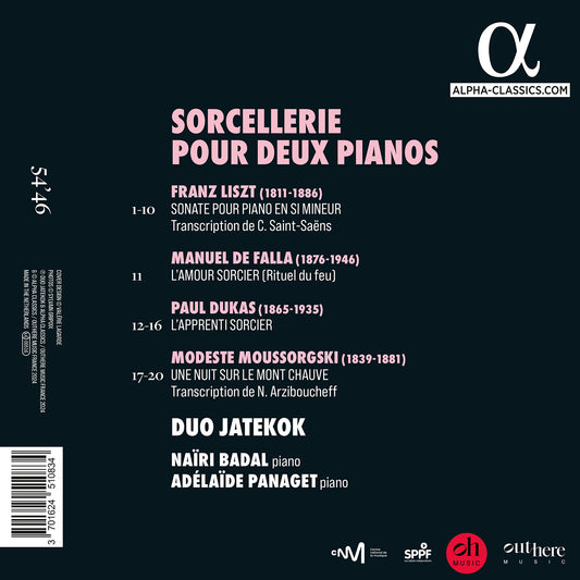 Dukas, Falla, Liszt & Mussorgsky: Sorcellerie