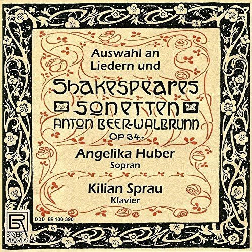 Shakespeares Sonnets & Lieder