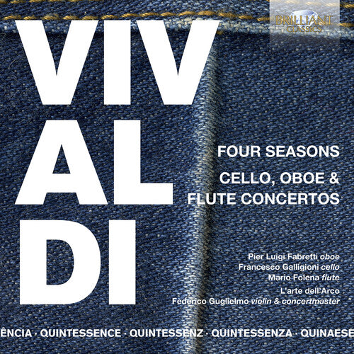 Vivaldi: The Four Seasons - Cello, Oboe & Flute Concertos [5 CDs]