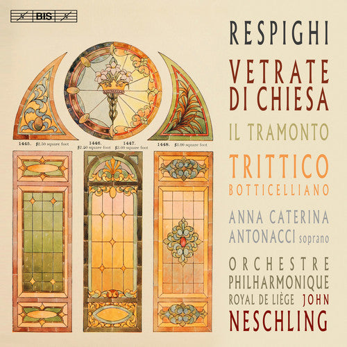 Respighi: Vetrate di chiesa, Il tramonto & Trittico botticel