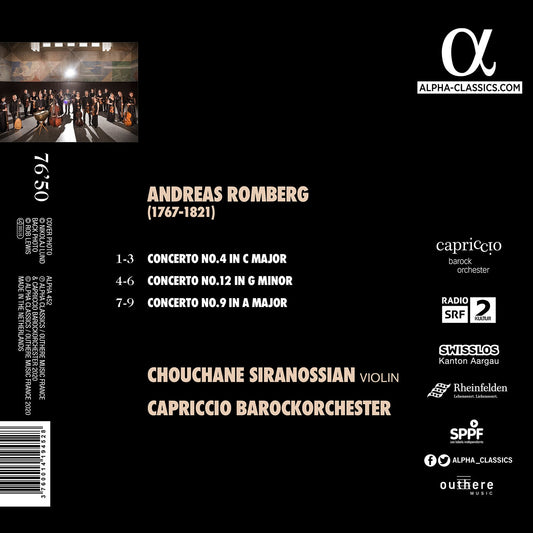 Romberg: Violin Concertos