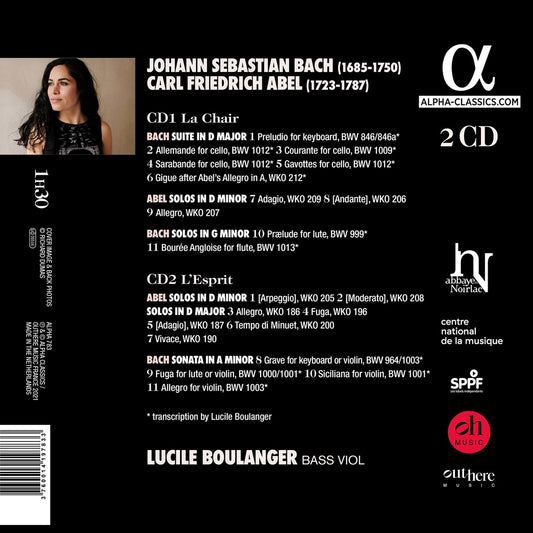 Bach & Abel: Solo  Lucile Boulanger