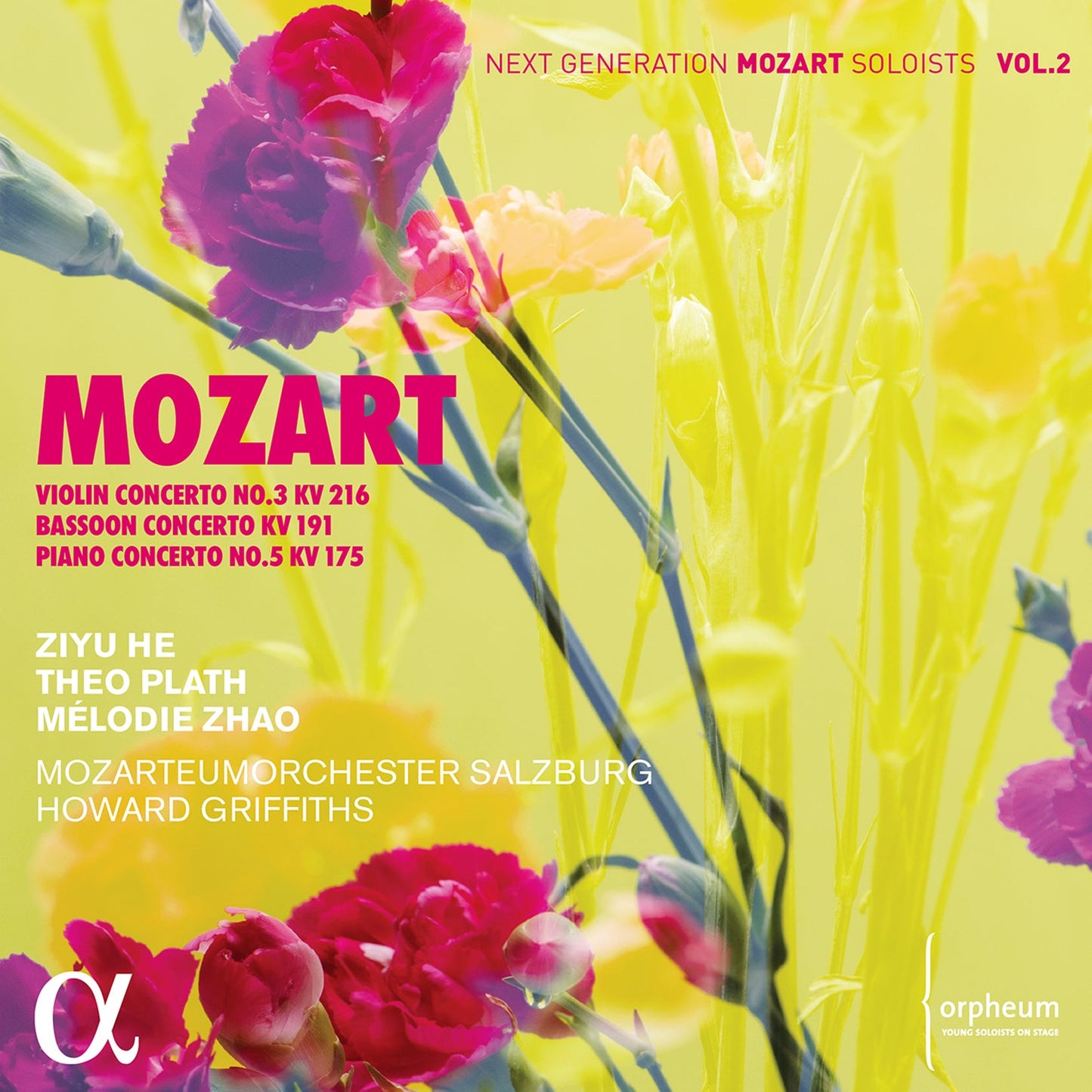 Mozart: Violin Concerto No. 3, Kv. 216; Bassoon Concerto, Kv