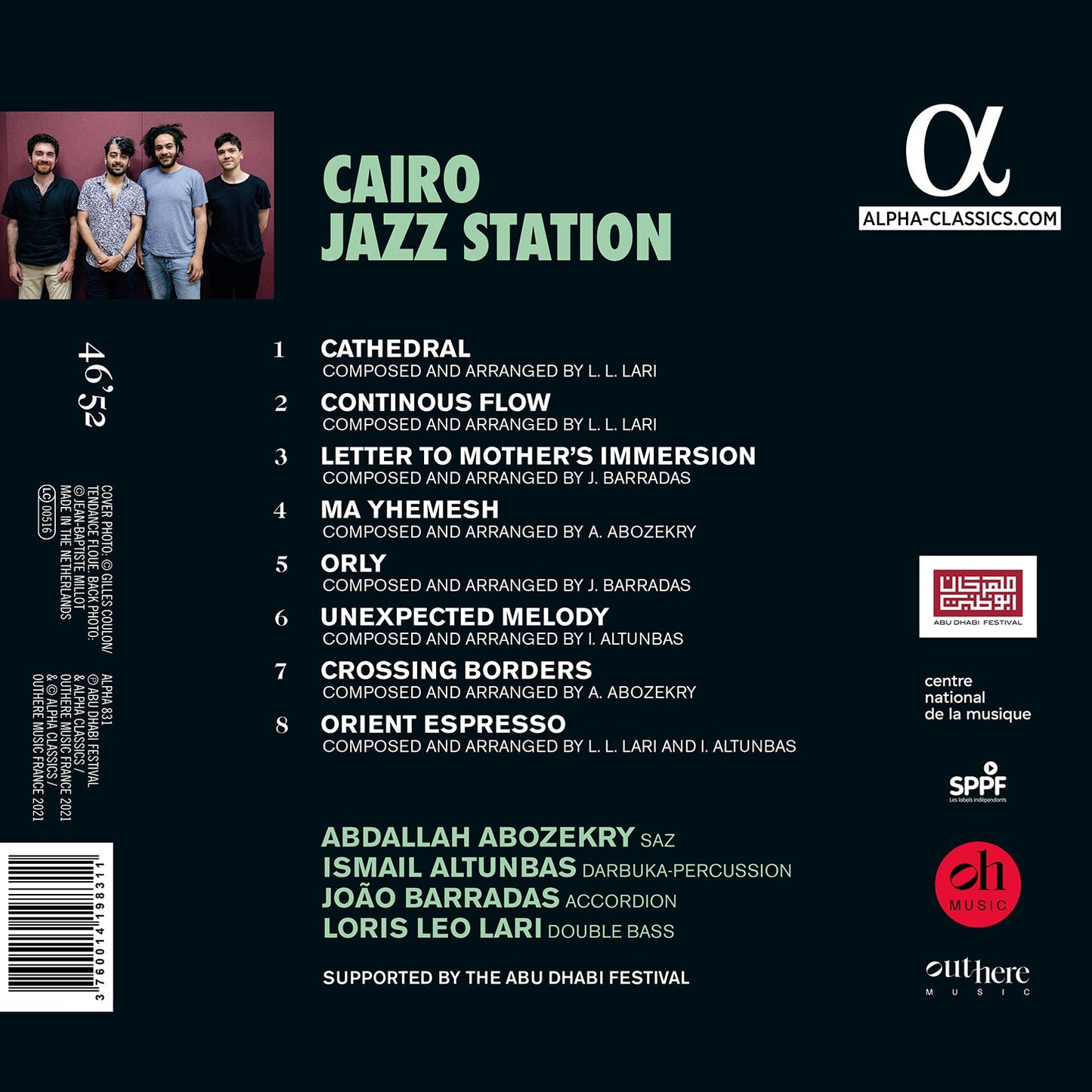 Abozekry; Altunbas; Barradas & Lari: Cairo Jazz Station