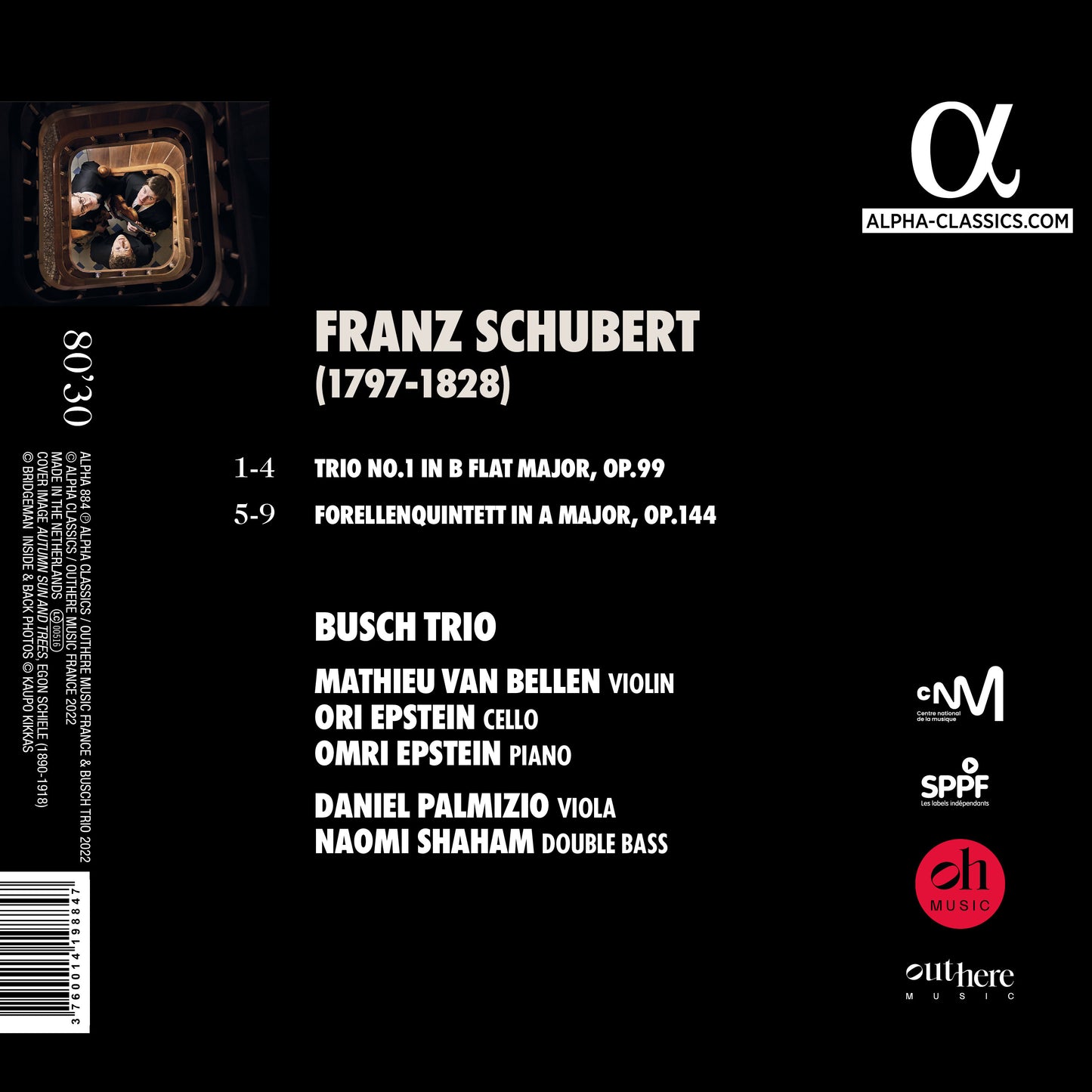 Schubert: Trio, Op. 99; Forellenquintett